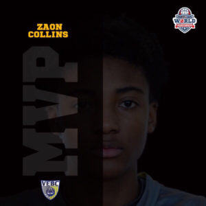 The Top Gun Basketball hosted Zaon Collins at 2 events in San Diego last year...and the 2021 PG from Las Vegas took home both. A definite IndiWorld Hall of Famer.